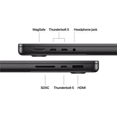 Ноутбук Apple MacBook Pro 14 A3426 M5 Pro Space Black (MGDT4UA/A) - фото 7