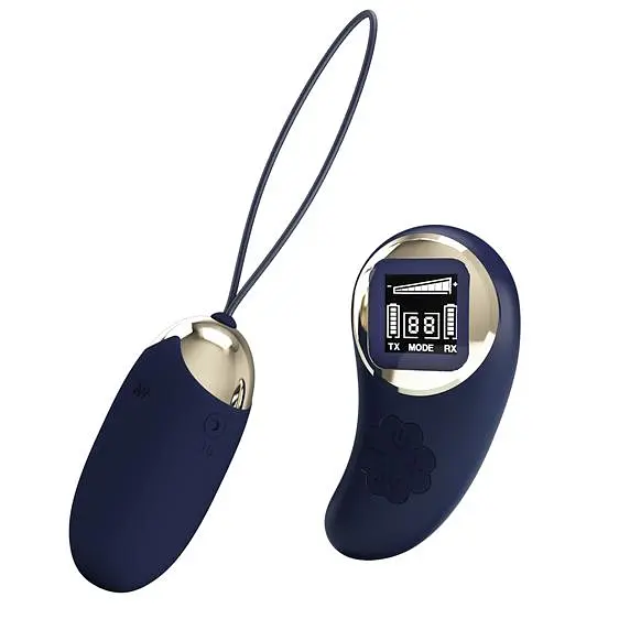 Віброяйце Pretty Love Mina Vibrating Egg Blue - фото 2