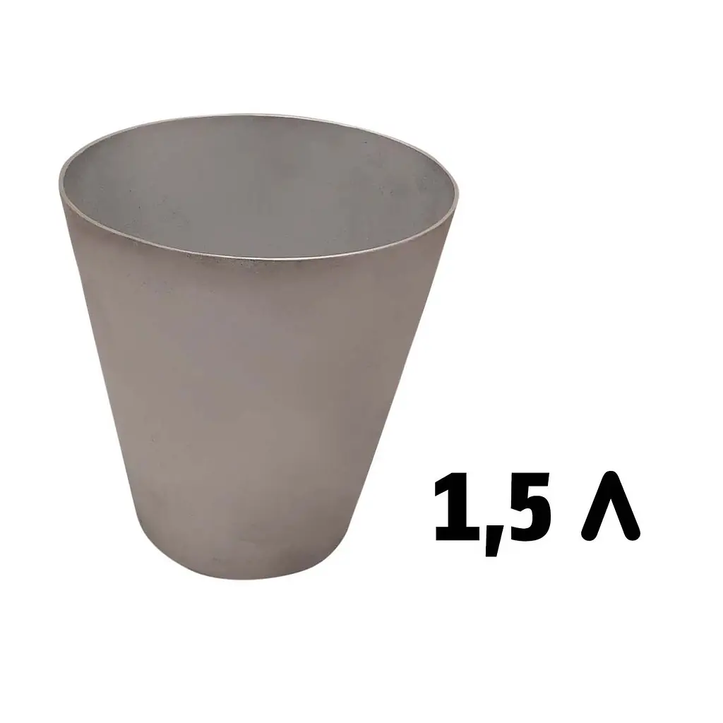 Набір з 3 форм для випічки паски, хліба і кексів 1.5 л / 1.0 л / 0.5 л, Полімет 83060 - фото 2