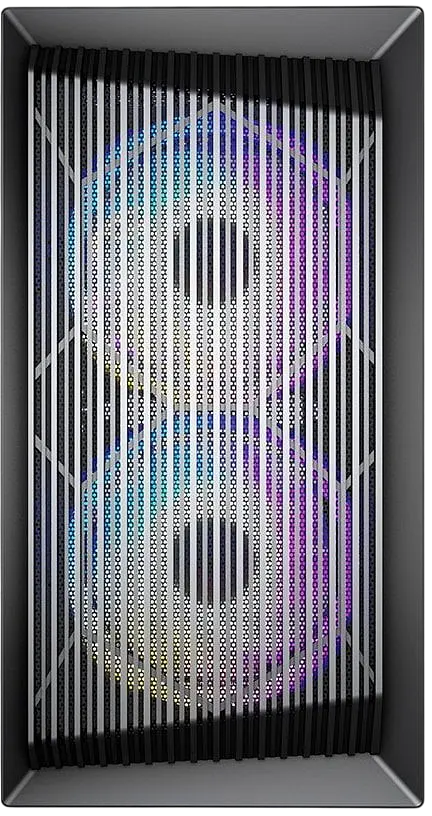 Корпус 1stPlayer BS-2-BK-3F1 RGB Black - фото 2