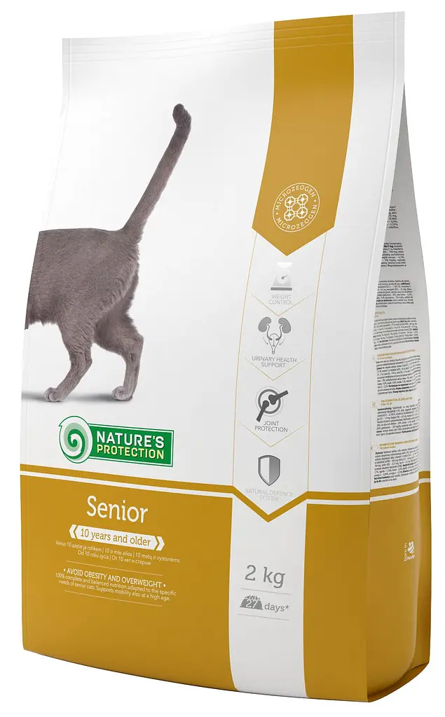 Сухий корм для літніх котів Nature's Protection Senior, 2 кг