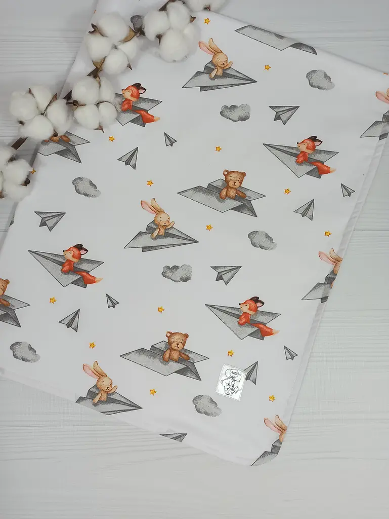 Пелюшки дитячі a.l.babybox Потяг 50х80 см 3 шт. Різнокольоровий (NA 18169995) - фото 6