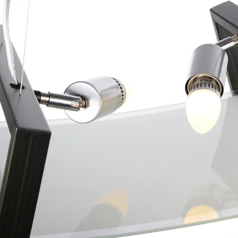 Люстра підвісна Brille E14 60W BK (BKL-419S/2) - фото 6
