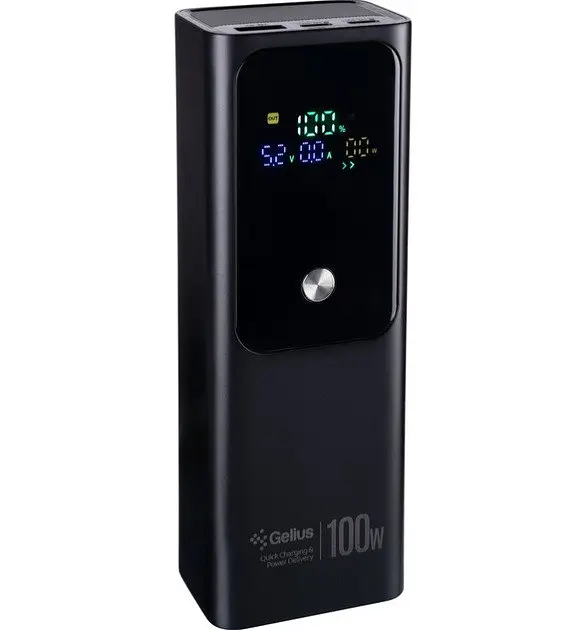 Портативное зарядное - внешний АКБ Gelius GT GP-PB307 20000mAh 100W QC PD черный - фото 2