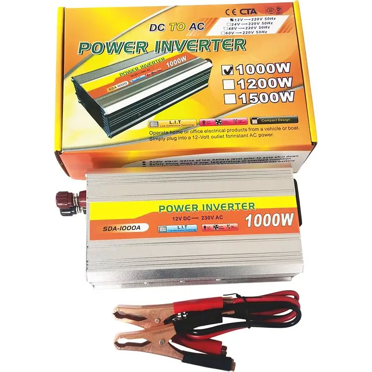 Преобразователь напряжения 1000 Вт XPRO 12 В на 220 В (MER-15279_967) - фото 7