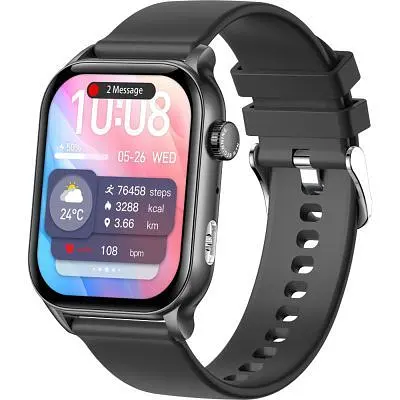 Смарт-годинник Gelius GP-SW015 Amazwatch Light Black (2099901012722) - фото 6