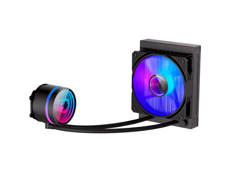 Водяне охолодження Gamemax Iceburg 120 Infinity Black - фото 2