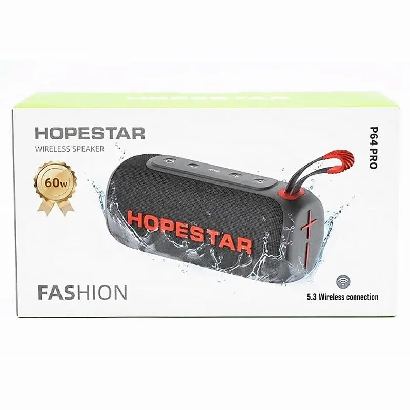 Bluetooth колонка Hopestar P64 Pro 60W Gray - фото 2
