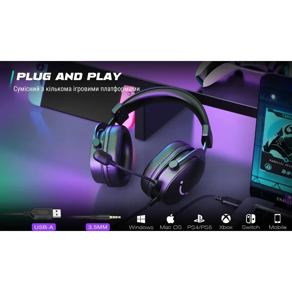 Навушники Fifine H9 Black (H9) - фото 10