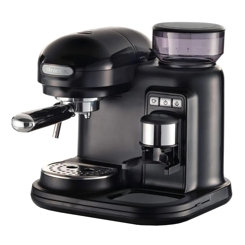 Ріжкова кавоварка еспресо Ariete 1318 Espresso Moderna Black (00M131802AR0)