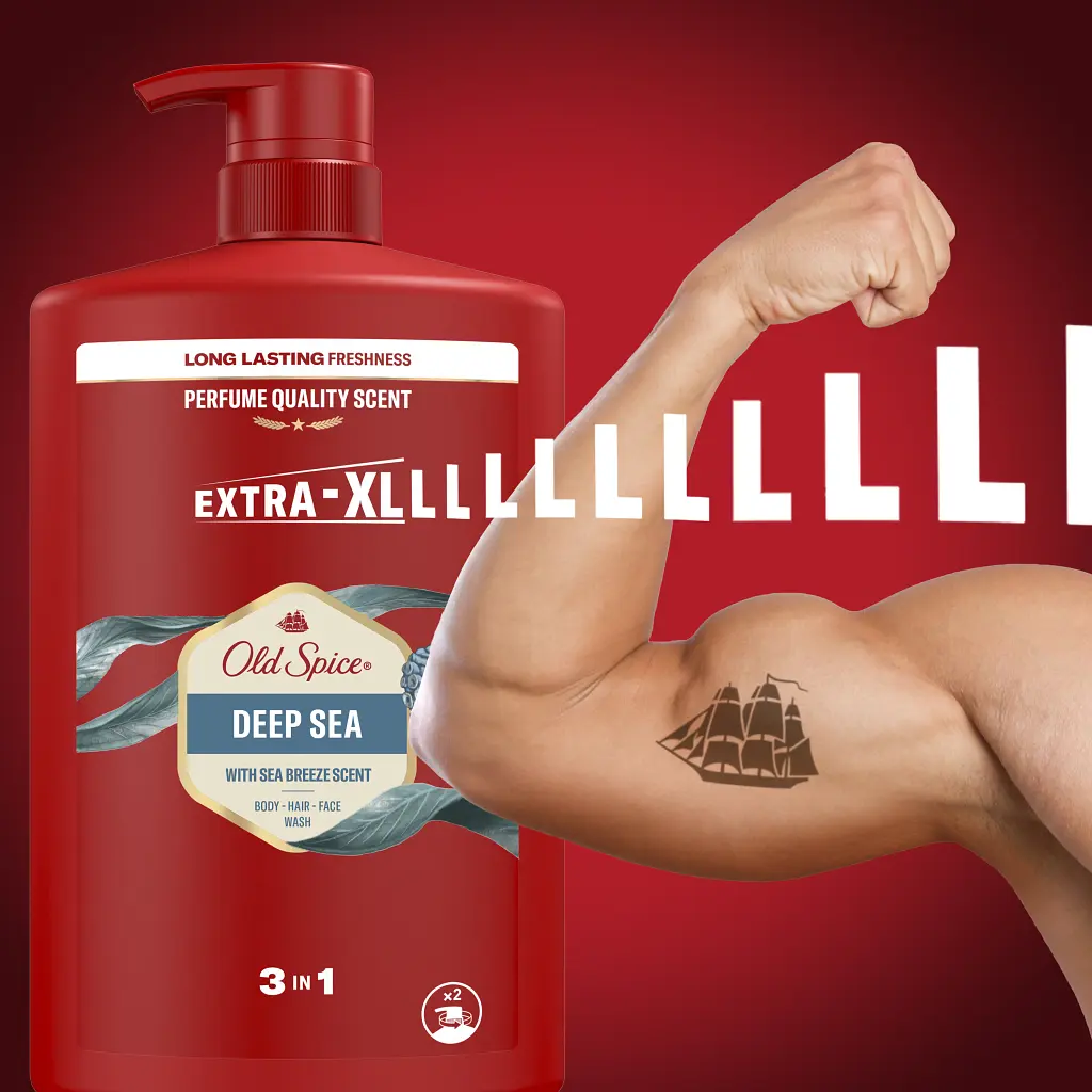 Гель для душу Old Spice Deep Sea 1000 мл (8700216452755) - фото 9