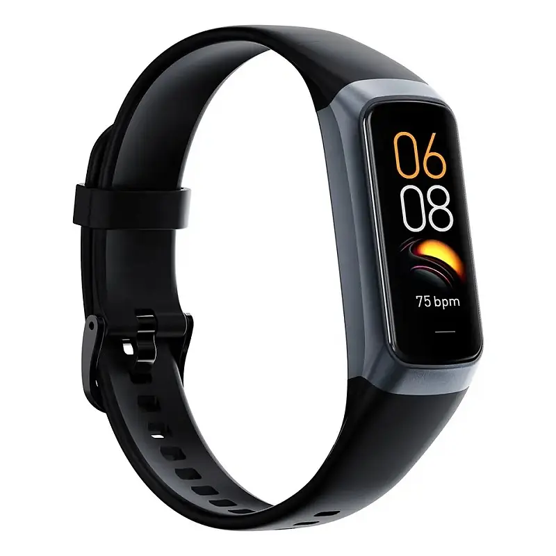 Фитнес-браслет Lemfo C60 с AMOLED-дисплеем и пульсоксиметром (Черный) - фото 3