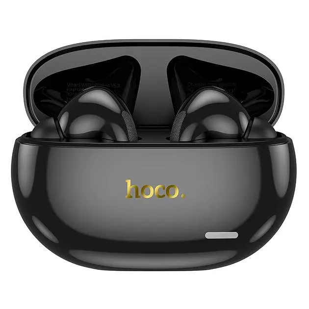Наушники Hoco Norman true wireless ANC BT headset EW60 Plus |BT5.3, 30/300mAh, 4h| black - фото 2