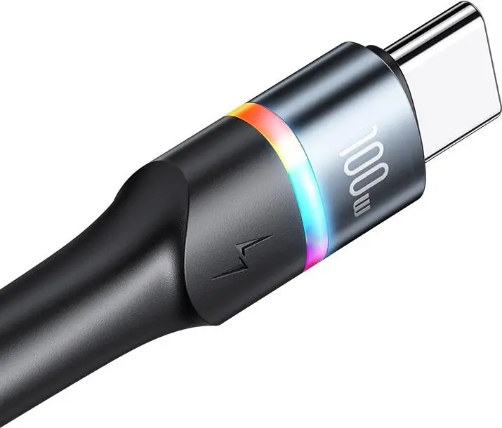Кабель Type-C To Type-C 100W для швидкісної зарядки та передачі данних 1.2м (6958444975351) - фото 3