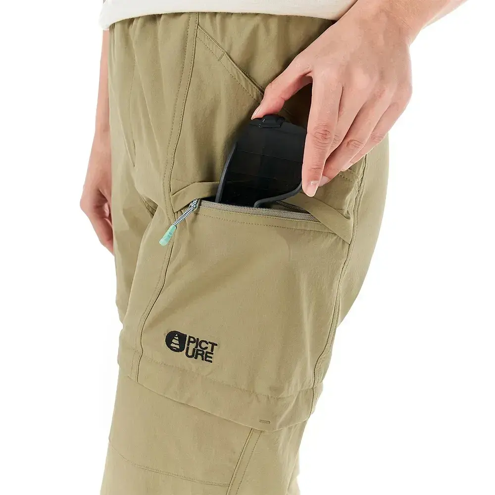 Штани трекінгові Picture Organic Outif 2in1 Stretch Women S Бежевий - фото 7