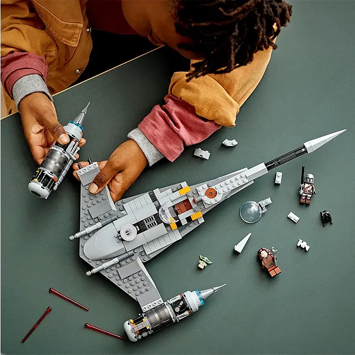 Конструктор LEGO Star Wars Мандалорський зоряний винищувач N-1 412 деталей (75325) - фото 6