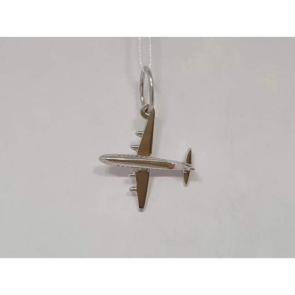 Срібна підвіска Vegas Літак. 30057Р - фото 2