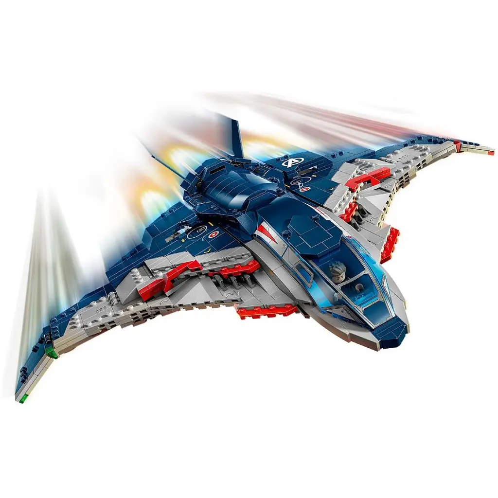 Конструктор LEGO Marvel Super Heroes Мстители Эра Альтрона Квинджет 1131 деталь (76325) - фото 6
