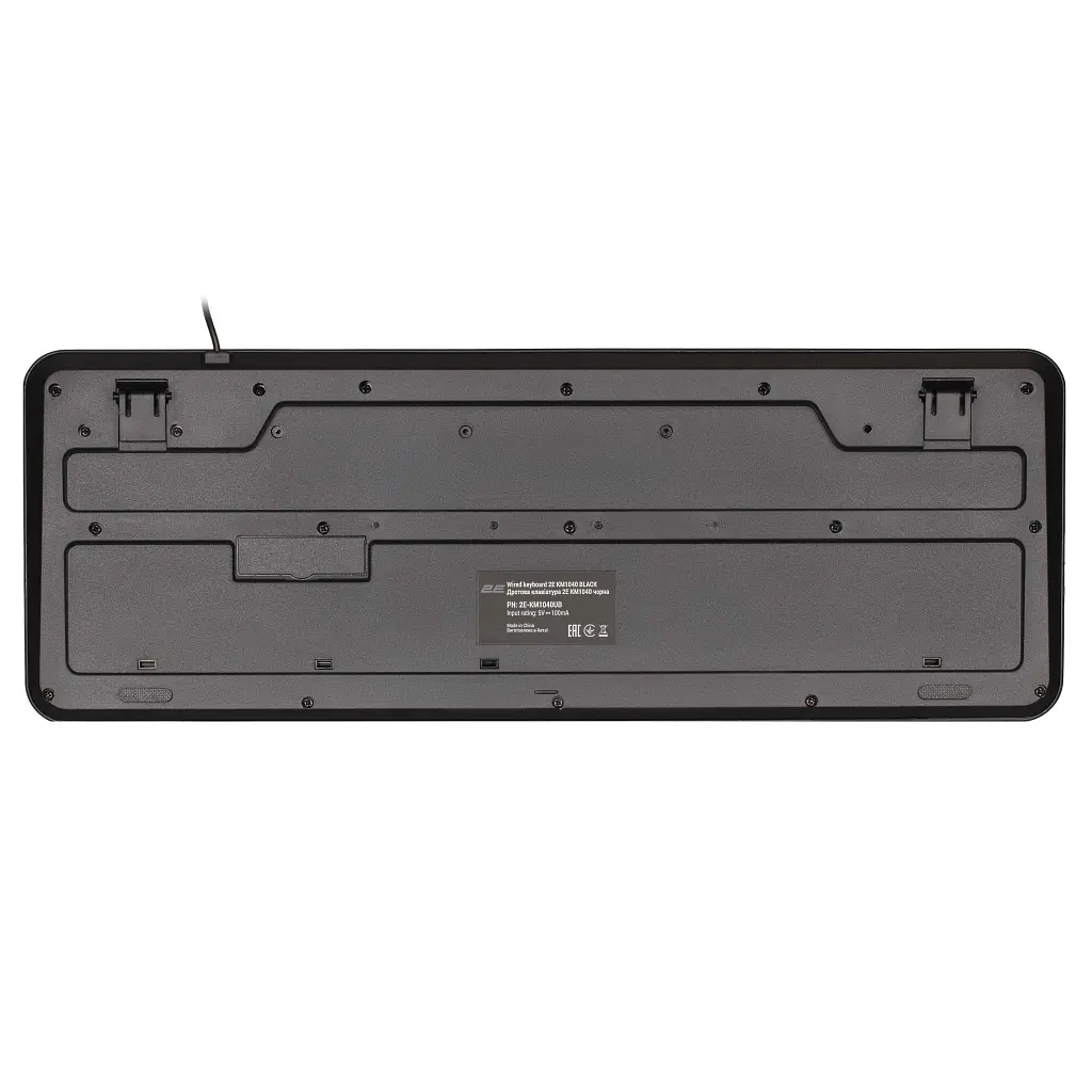 Клавіатура 2E KM1040 USB UA Black (2E-KM1040UB_UA) - фото 3
