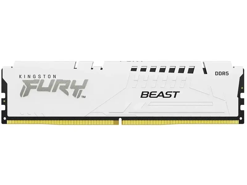 Пам'ять для настільних комп'ютерів Kingston FURY 32 GB (2x16GB) DDR5 6000 MHz Beast EXPO White (KF560C36BWE2K2-32) - фото 2