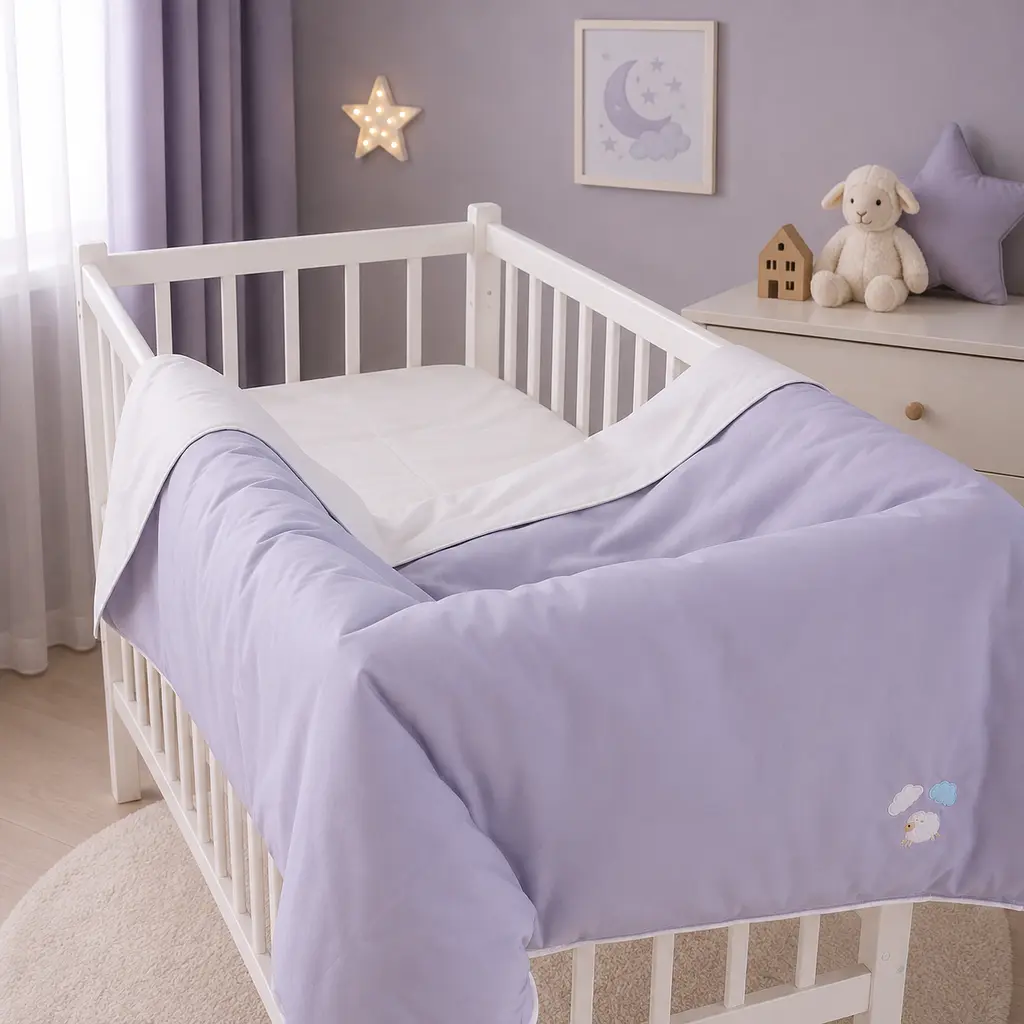 Дитяча постільна білизна MIRSON LITTLE KIDS Poplin Edition Bobby the Sheep та Geraldine 110х160см (2200013086475) - фото 9