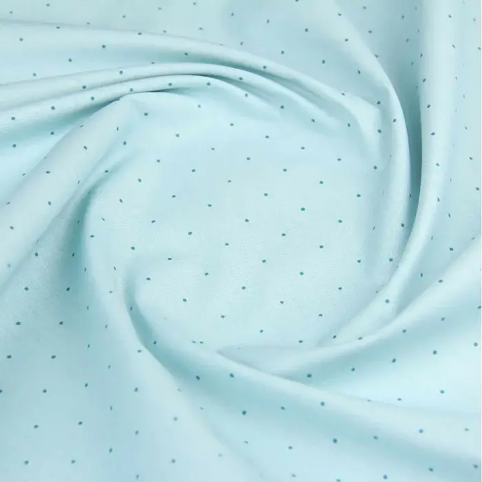 Багаторазова непромокаюча пелюшка Cosas Mini Dots 100х140 см блакитна (Diaper_DotsGreyLightBlue_100x140) - фото 5