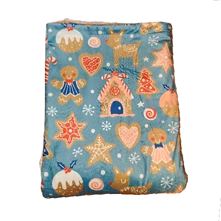 Ковдра для тварин Derby Sherpa Blanket Синій 100х150 см - фото 3