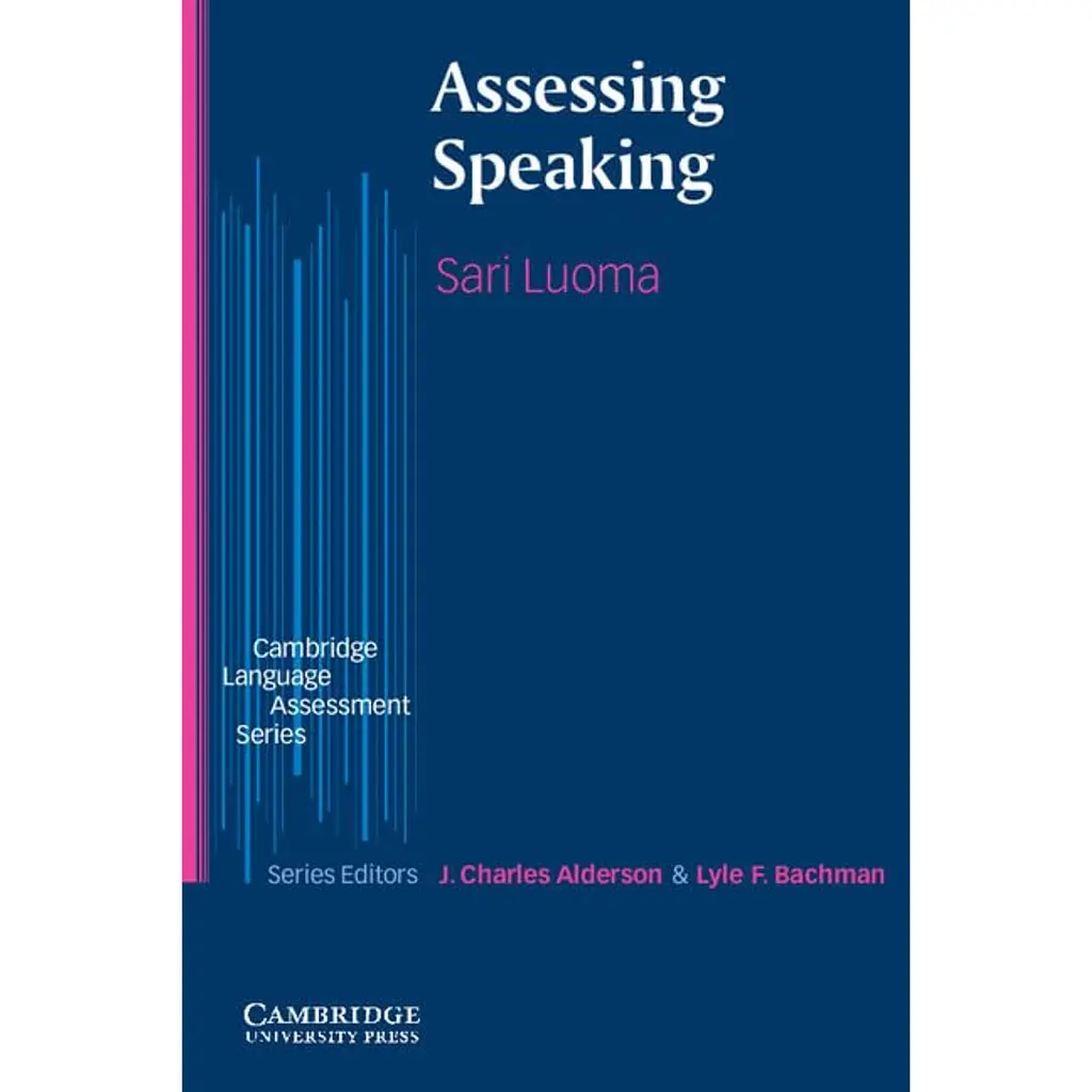 Assessing Speaking - Сарі Луома