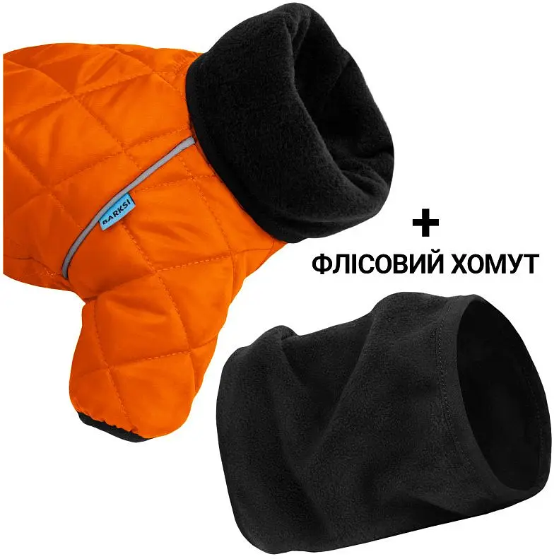 Комбінезон для собак Barksi Textile розмір М помаранчевий - фото 2