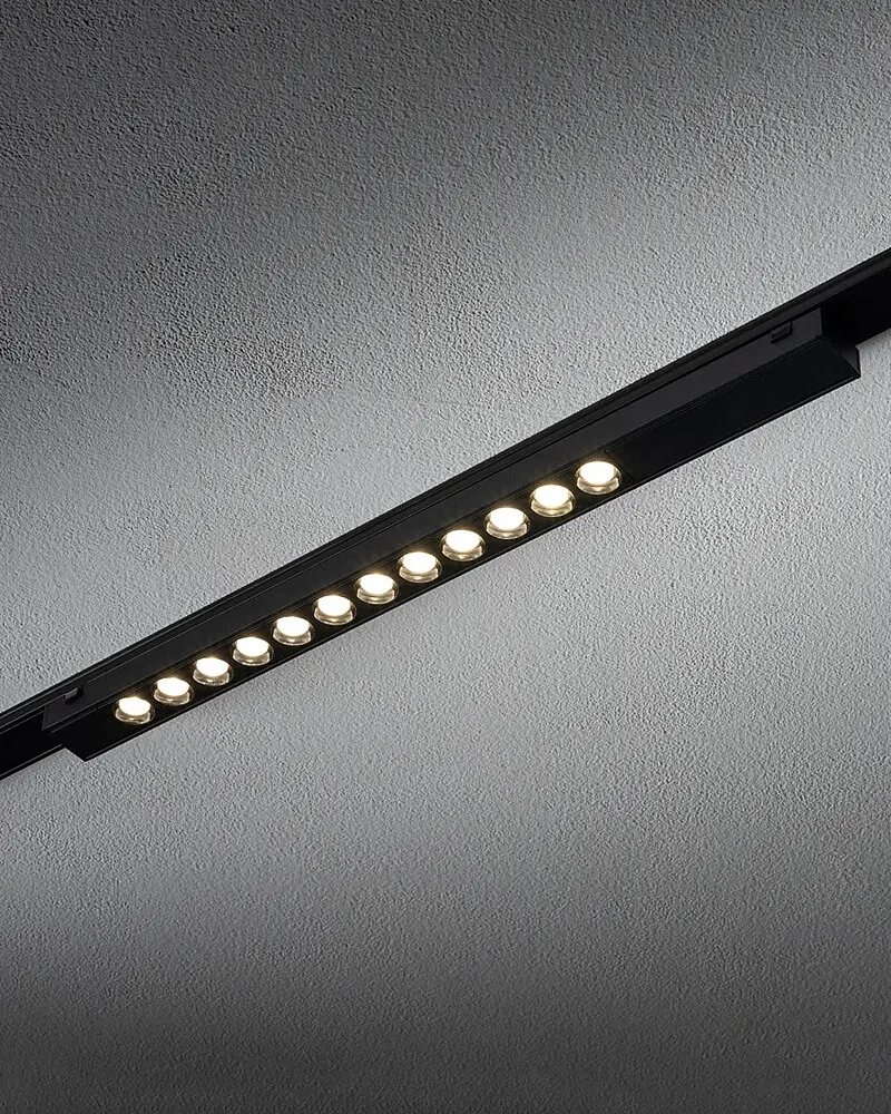 Магнитный трековый светильник Nowodvorski 11331 UT-LVM Focus LED 1x12W 4000K 1000Lm IP20 черный - фото 2