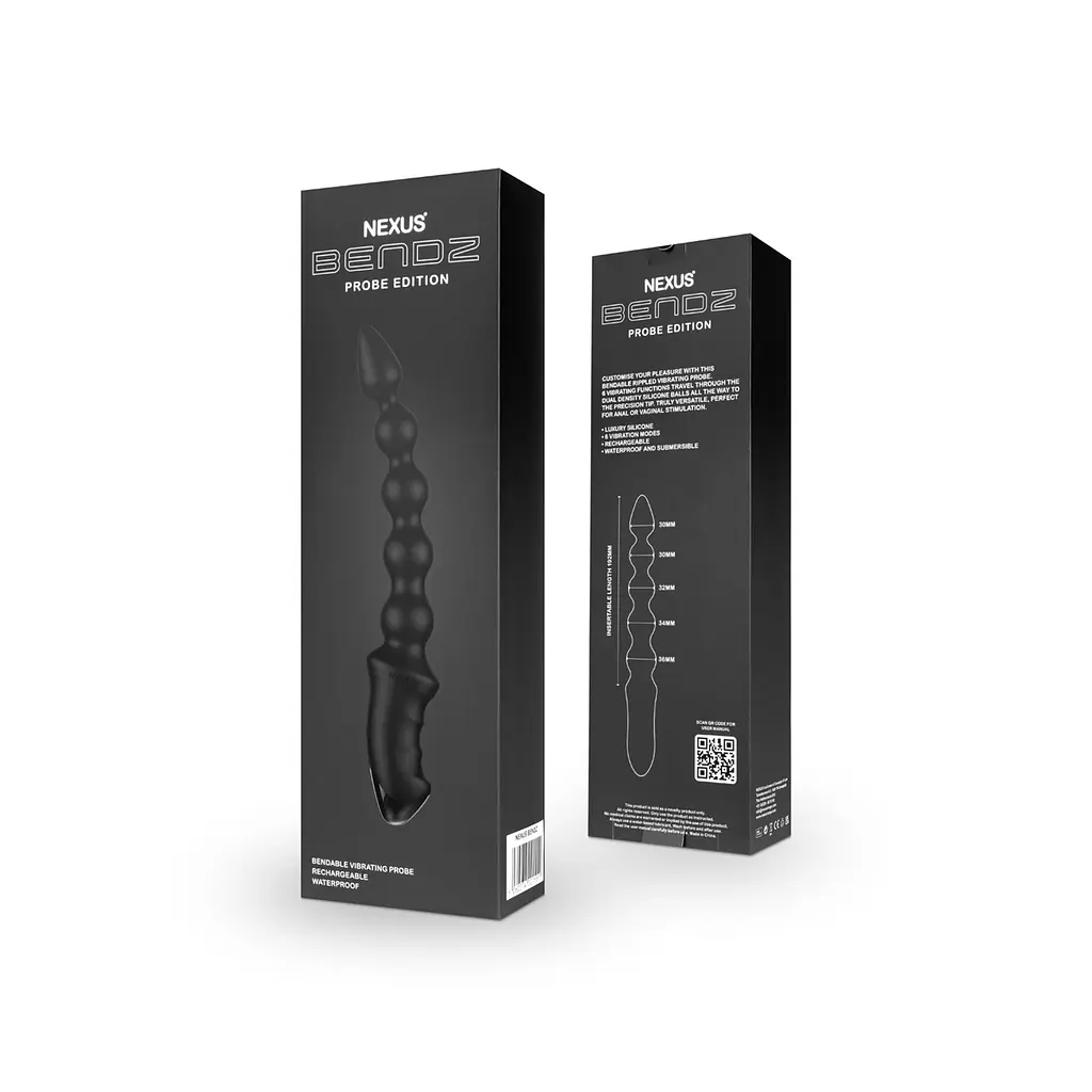 Анальний вібратор-намисто Nexus BENDZ Bendable Vibrator Probe Edition - фото 5