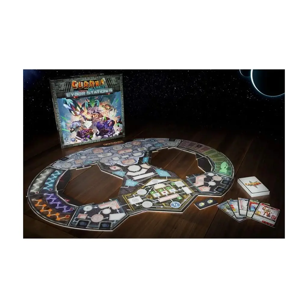 Настільна гра Renegade Game Studios Clank! In! Space! Cyber Station 11 (Кланк! У Космос! Кібрстанція 11, доповнення, Англійська) (RGS2058) - фото 3