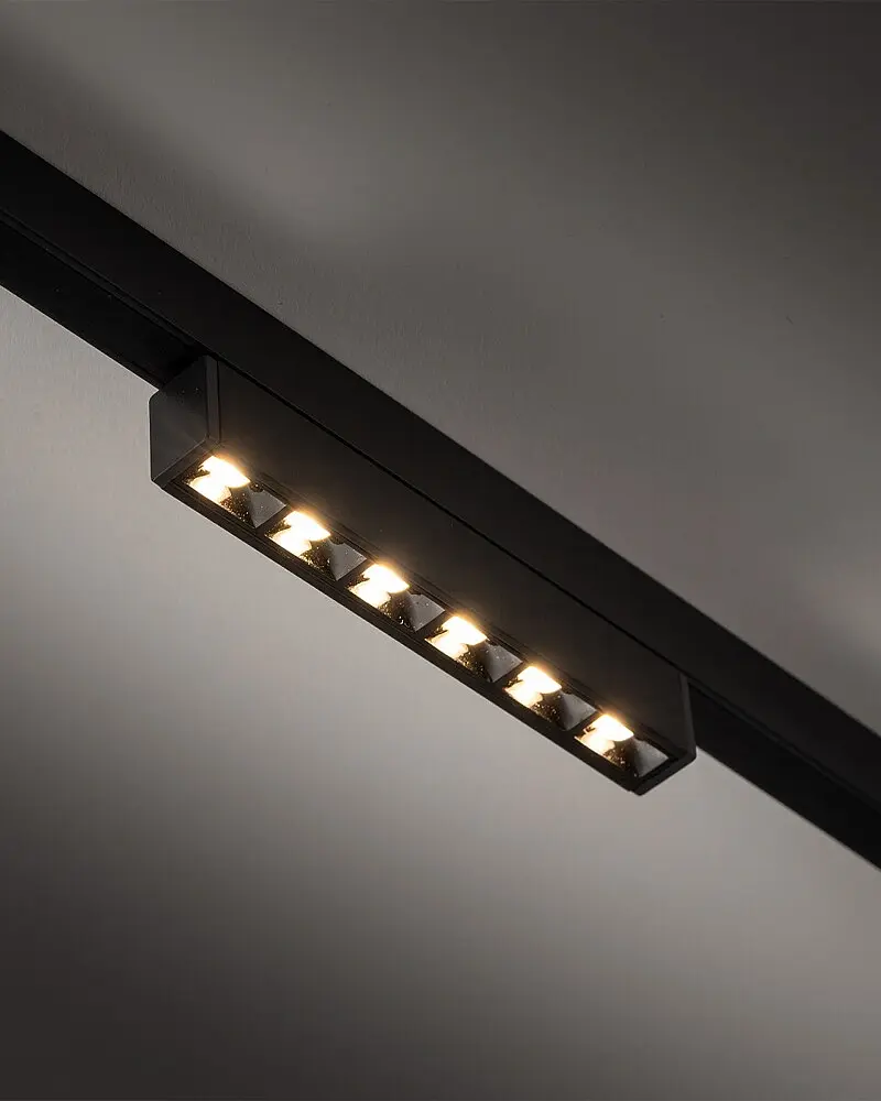 Магнитный трековый светильник Nowodvorski 11718 NANO-LVM Focus Out LED 1x5W 3000K 290Lm IP20 черный - фото 3