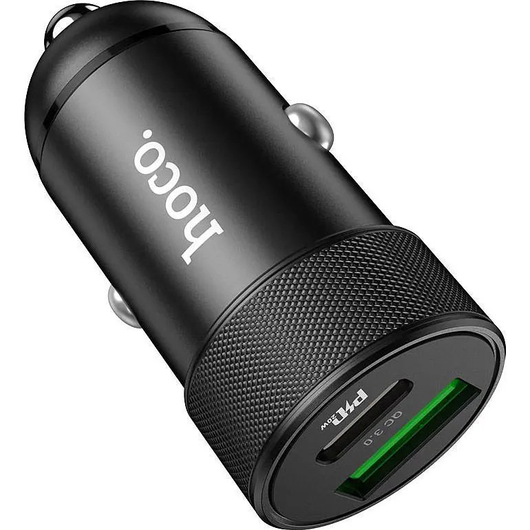 Автомобільний зарядний пристрій Hoco Z32B Speed Up PD20W + QC3.0 [110003] - фото 4