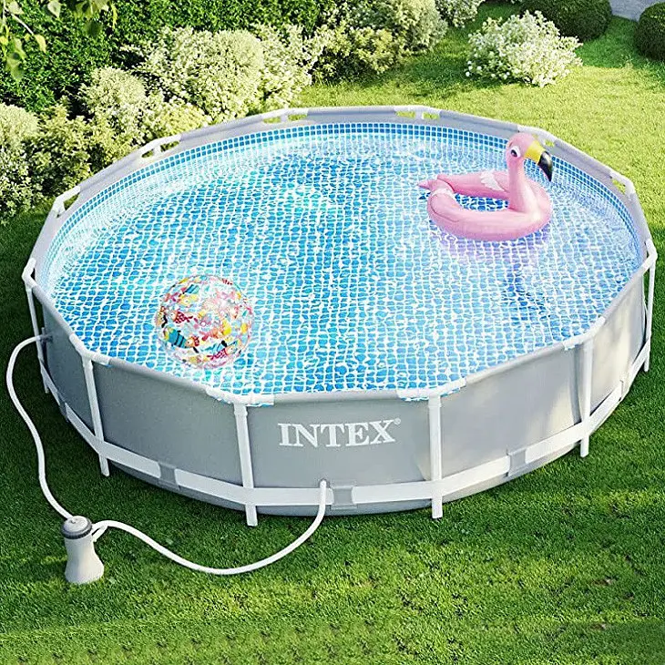 Каркасний басейн з фільтрувальним насосом для очищення води Intex 366 * 76 см - фото 7