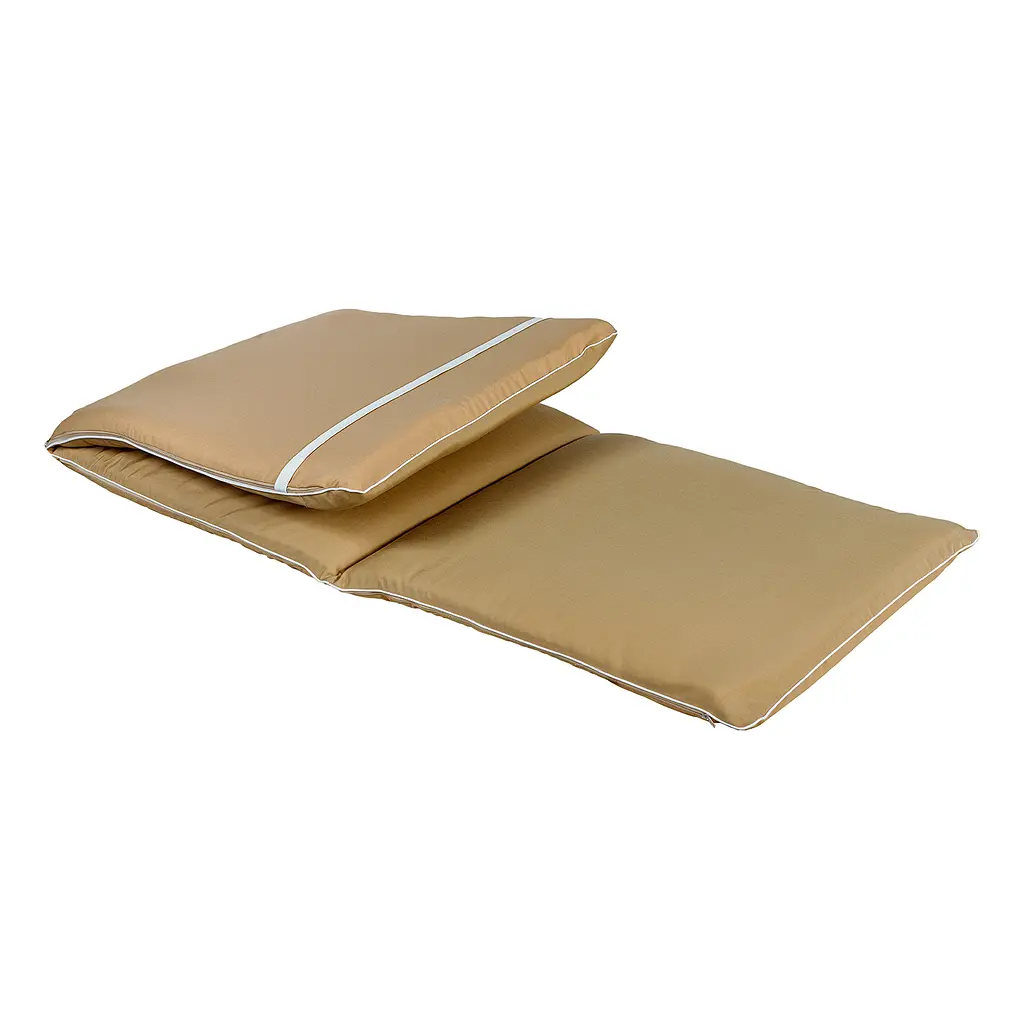 Матрас для шезлонга Ost-Fran Trio тексилк темно-бежевый 2733, 189x58x5 см - фото 2