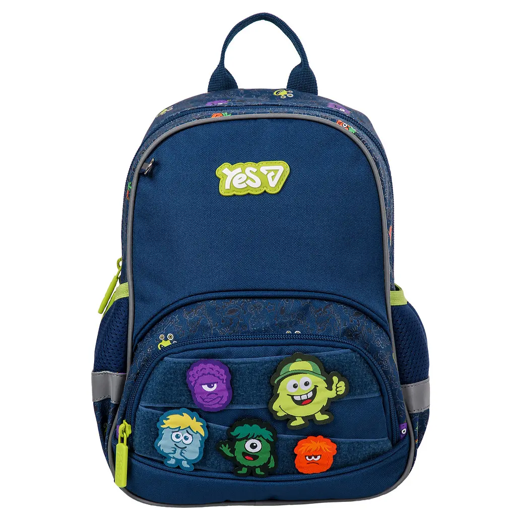 Рюкзак шкільний  ортопедичний дитячий Yes Monsters K-34XS - фото 2