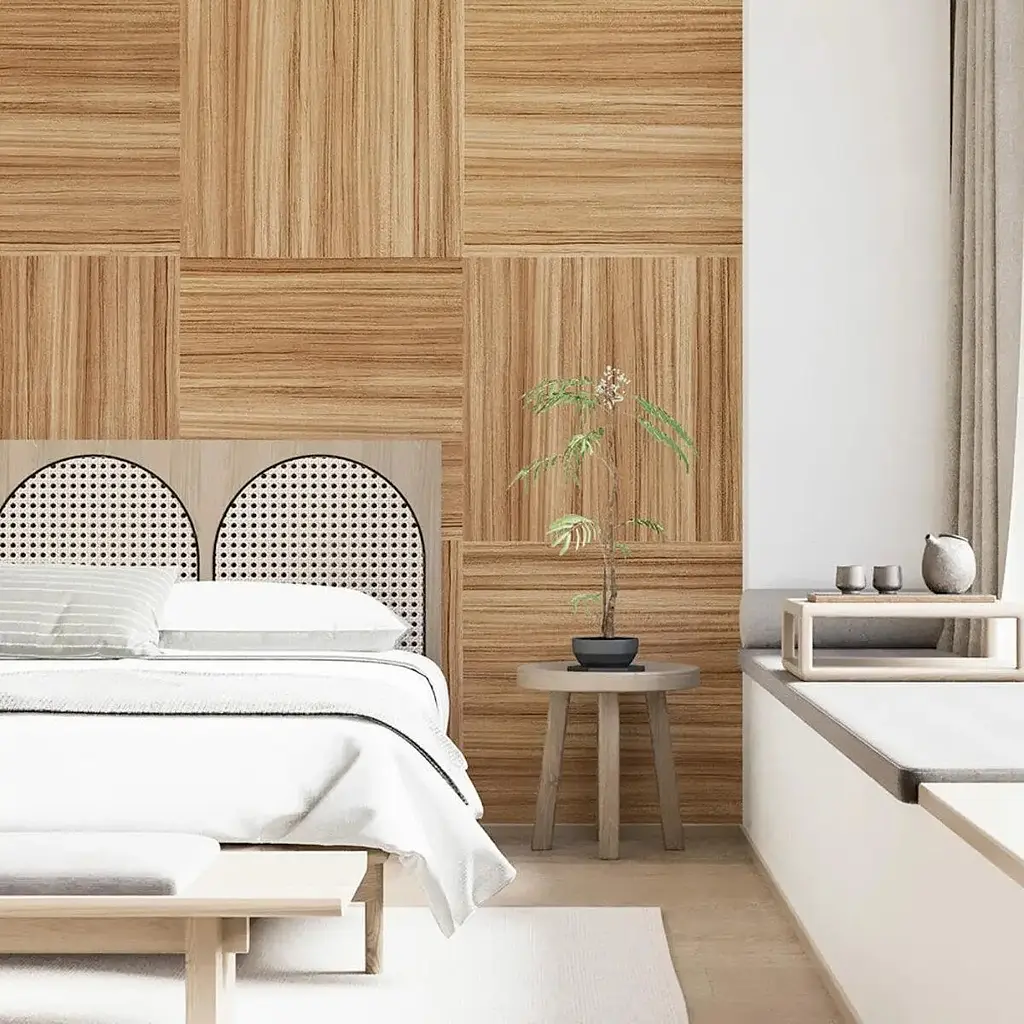Плита декоративна ПВХ Wall Sticker під дерево 600х600х3 мм (S) SW-00001624 - фото 7
