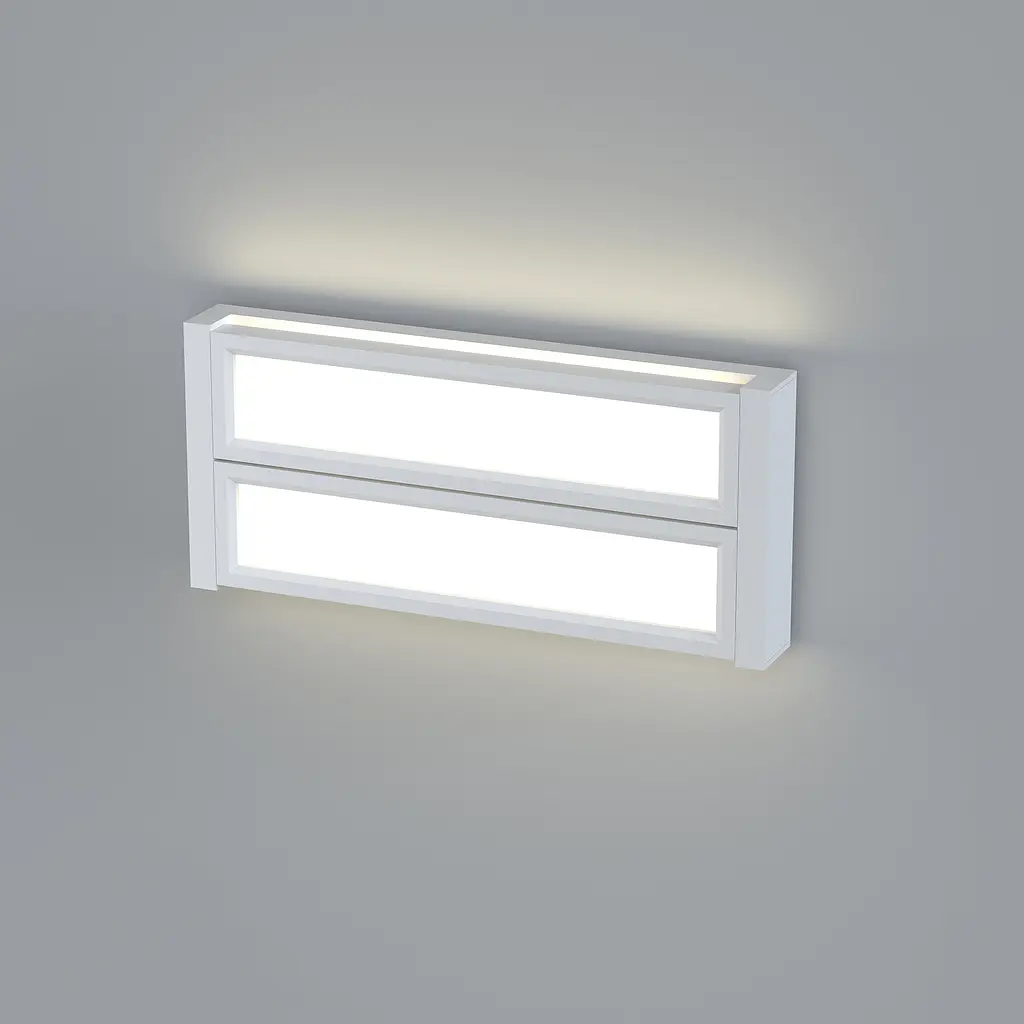 LED світильник настінний з сенсором Videx WL01, 12W 2800-4000-6000K білий (28722-000) - фото 4