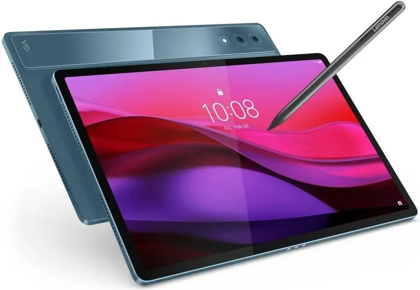 Планшет Lenovo Yoga Tab Plus 16/256GB WiFi Tidal Teal + Keyboard + Pen (ZAEG0008) - фото 5