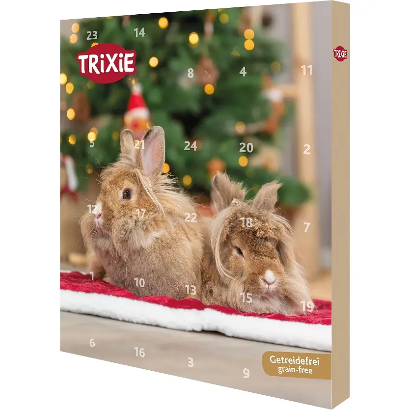Адвент-календарь для грызунов Trixie 30x34x3.5 см в ассортименте (9270_Christmas) - фото 2