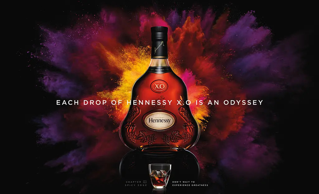 Коньяк Hennessy XO 20 років витримки, в подарунковій упаковці, 40%, 0,35 л (10022) - фото 5