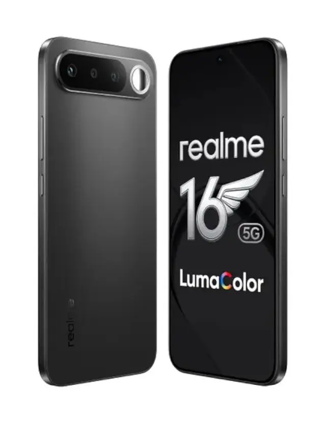 Смартфон Realme 16 5g 8/256gb black - фото 3