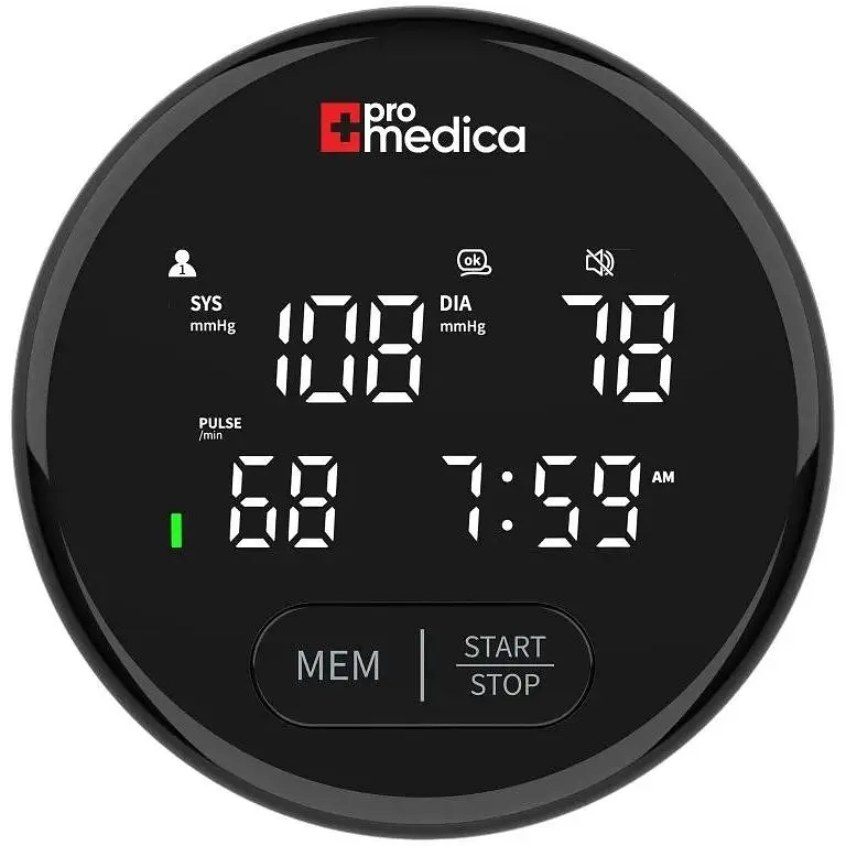 Тонометр Promedica Sense Type-C с голосовым сопровождением автоматический на плечо - фото 2