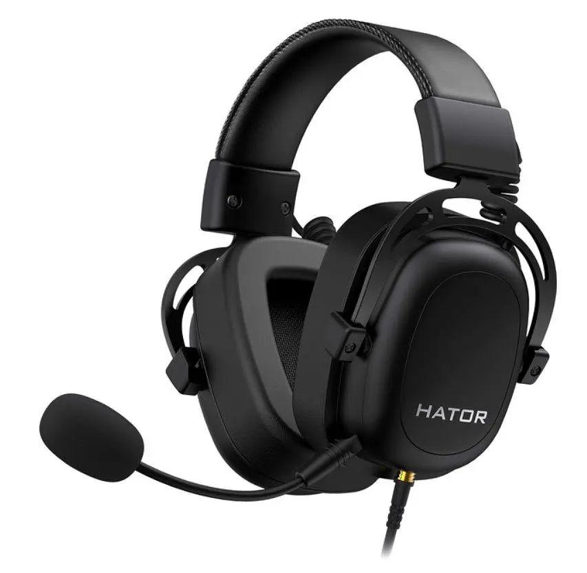 Ігрові навушники з мікрофоном Hator HTA940B Hypergang 2 USB 7.1 Black - фото 2