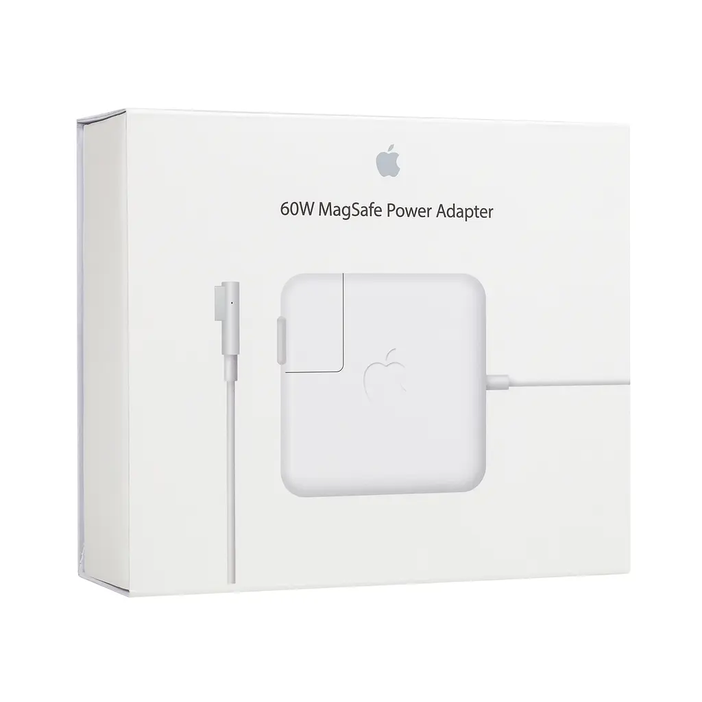 Зарядний пристрій для макбука 60W, MagSafe (L-tip), білий блок живлення, зарядний пристрій для ноутбука + магнітний кабель, швидка зарядка, адаптер живлення Apple MacBook (MC461) (ARM12028) - фото 4