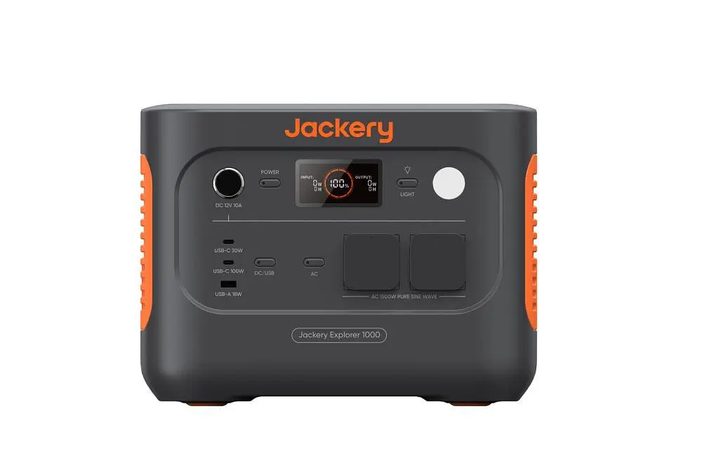 Портативна зарядна станція Jackery Explorer 1000V2 1070WH 21-0001-000221 Black/Orange - фото 5
