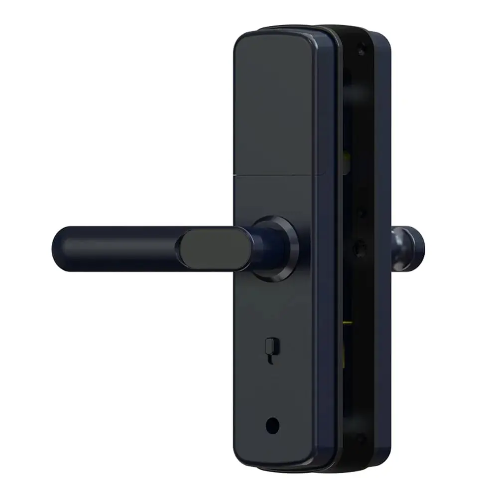 Замок біометричний автономний Trinix TRL-5204BTF Black з Bluetooth, зчитувачем відбитків пальців і карт Mifare (65-00066) - фото 3