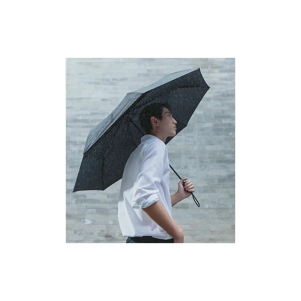 Парасоля Xiaomi RunMi Super Portable Automatic Umbrella Black (6941413204217) - фото 5