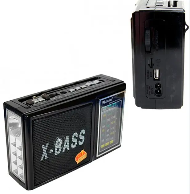 Радиоприемник Golon RX-177 портативный черный - фото 3